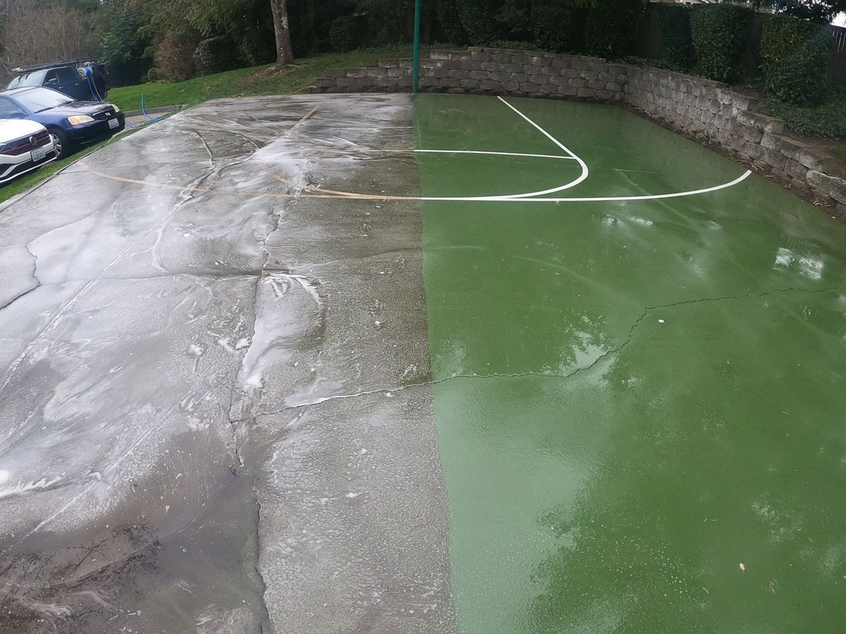 Basketball Court Cleaning in Seattle, WA