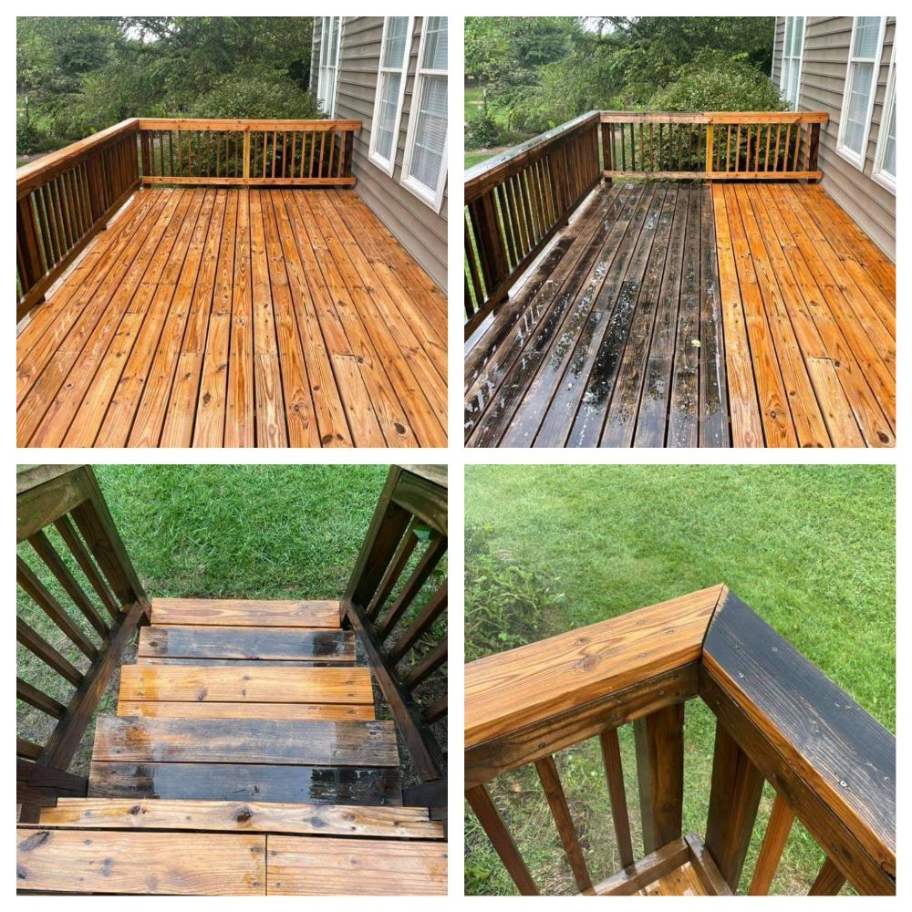 Deck and fence washing new